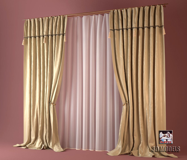 silk curtain max - Curtain Silk by kupfer